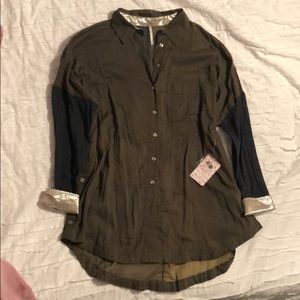 Button down free people too